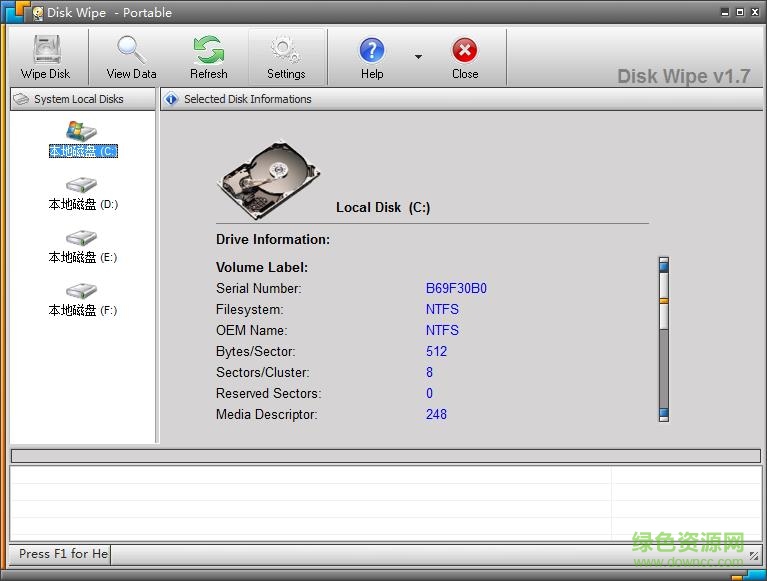 �����ļ�����(Disk Wipe)����
